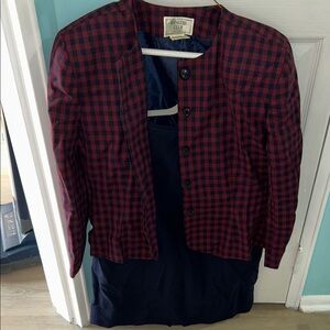 Bankers club petite size 14 skirt suit